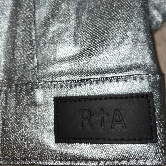 RTA Women's Silver Jacket Size M NWT - Picture 5 of 5